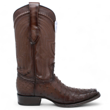 Wild West Boots Boots Men's Wild West Ostrich Square Toe Boot 277L0316