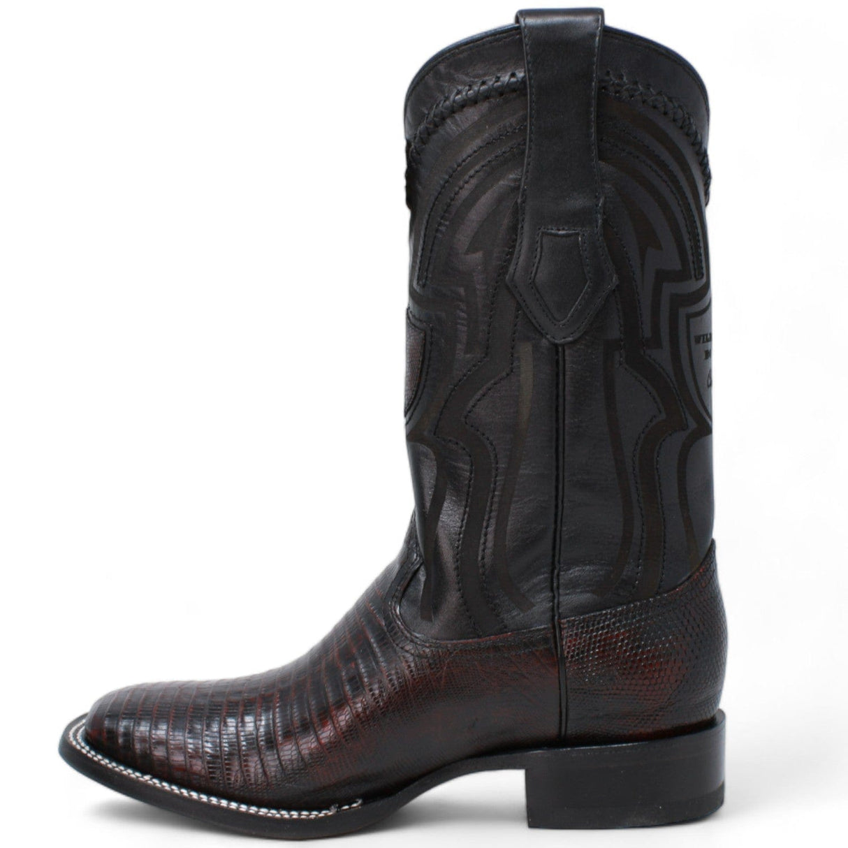 Wild West Boots Boots Men's Wild West Teju (Lizard) Ranch Toe Boot 2824L0718