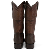 Wild West Boots Boots Men's Wild West Teju Lizard with Deer Skin Square Toe Boot 277LF0716