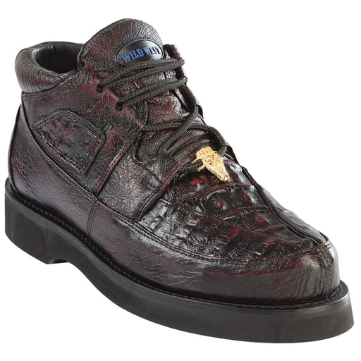Wild West Boots Shoes 6 Men's Wild West Boots Caiman and Smooth Ostrich Skin Shoe 2ZA052818