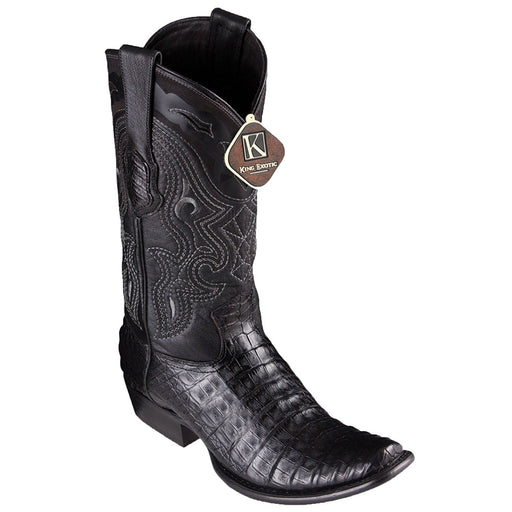 King Exotic Boots 6 Men's King Exotic Caiman Belly Dubai Style Boot 4798205