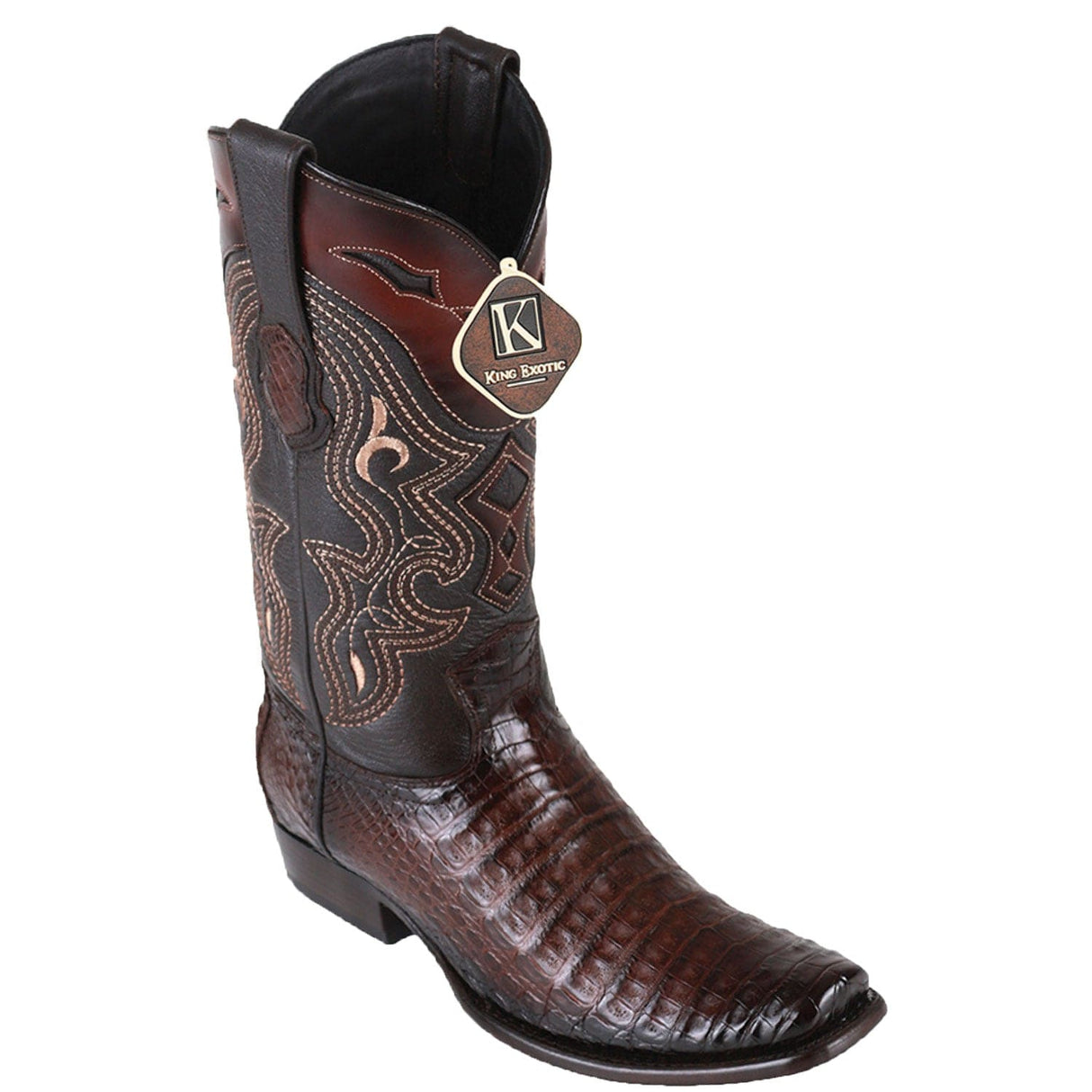 King Exotic Boots 6 Men's King Exotic Caiman Belly Dubai Style Boot 4798216