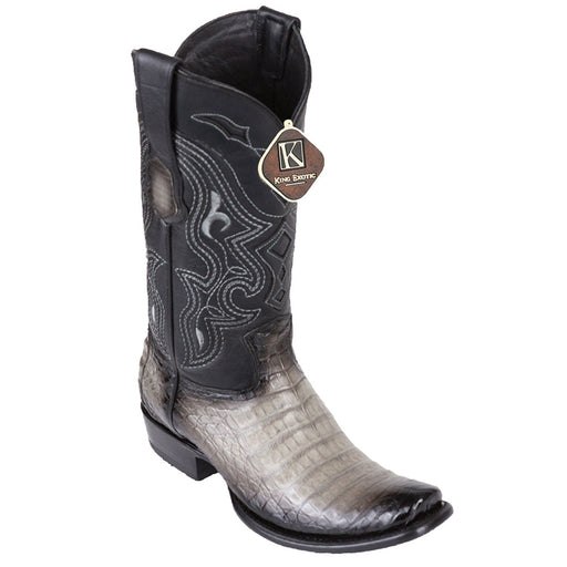 King Exotic Boots 6 Men's King Exotic Caiman Belly Dubai Style Boot 4798238