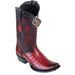 King Exotic Boots 6 Men's King Exotic Caiman Belly Dubai Style Boot 4798243