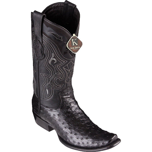 King Exotic Boots 6 Men's King Exotic Original Ostrich Dubai Style Boot 4790305