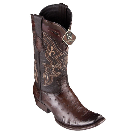 King Exotic Boots 6 Men's King Exotic Original Ostrich Dubai Style Boot 4790316