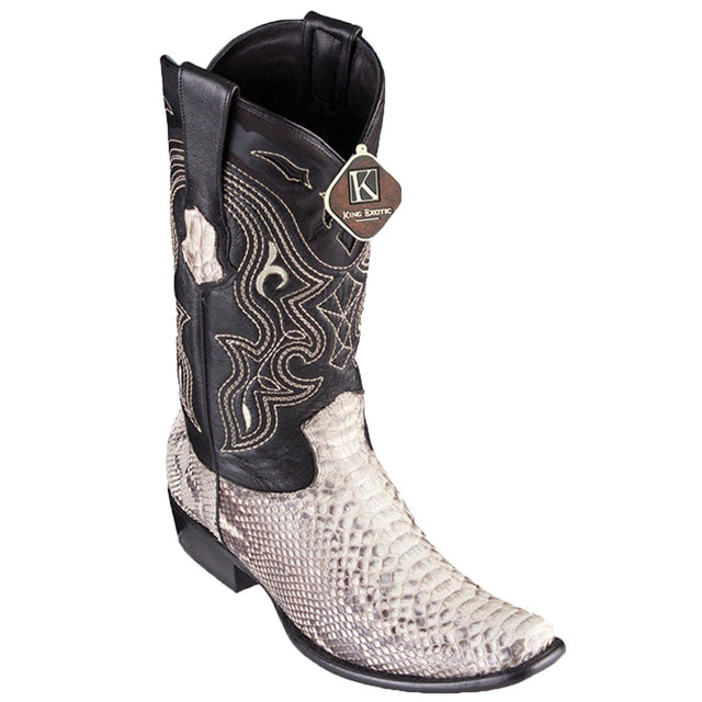 King Exotic Boots 6 Men's King Exotic Original Python Skin Dubai Style Boot 4795749