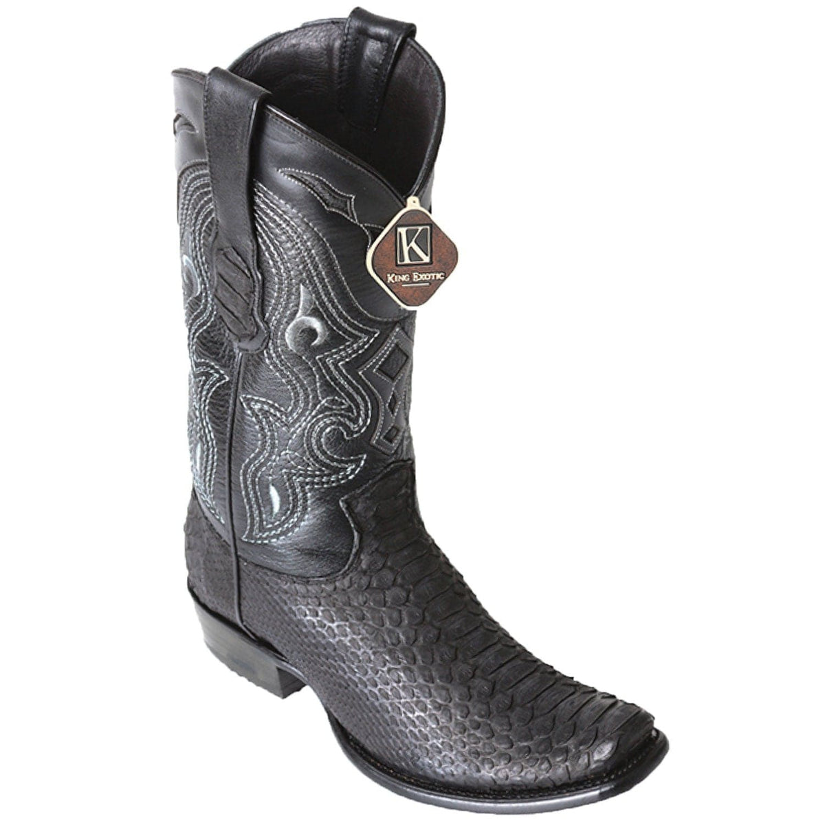 Men's King Exotic Original Python Skin Dubai Style Boots 479N57 ...