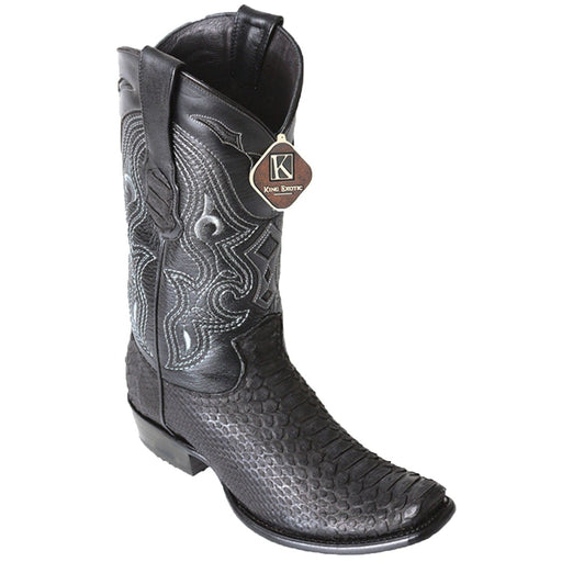 King Exotic Boots 6 Men's King Exotic Original Python Skin Dubai Style Boot 479N5705