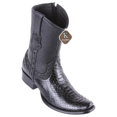 King Exotic Boots 6 Men's King Exotic Original Python Skin Dubai Style Short Boot 479B5705