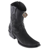 King Exotic Boots 6 Men's King Exotic Original Python Skin Dubai Style Short Boot 479BN5705