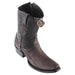 King Exotic Boots 6 Men's King Exotic Original Python Skin Dubai Style Short Boot 479BN5707