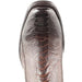 King Exotic Boots Men's King Exotic Original Ostrich Leg Skin Dubai Style Short Boot 479B0516