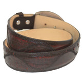 Los Altos Boots Belts Men's Los altos Ostrich-Zig Zag Cowboy Belt C11U1518