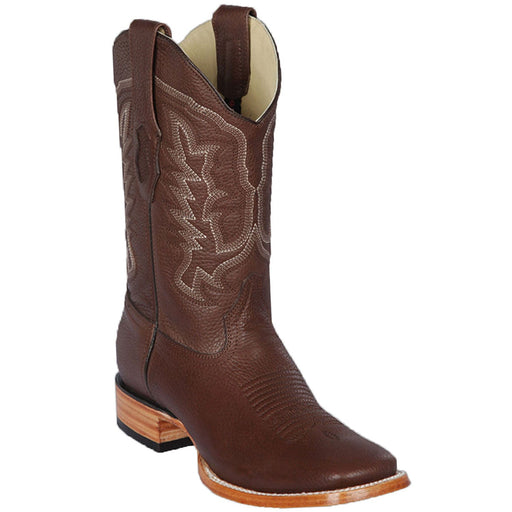 Los Altos Boots Boots 6 Men's Los Altos Genuine Leather Wide Square Toe Boot 8272707C