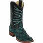 Los Altos Boots Boots 6 Men's Los Altos Monster Fish Skin Wide Square Toe Boot 8221008