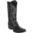 Los Altos Boots Boots 6 Men's Los Altos Original Caiman Tail and Deer European Square Toe Boot 76F0105