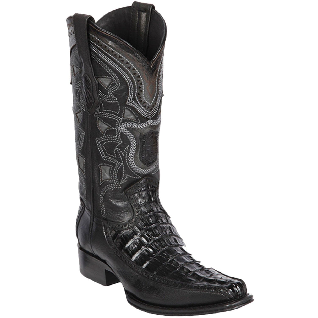 Los Altos Boots Boots 6 Men's Los Altos Original Caiman Tail and Deer European Square Toe Boot 76F0105