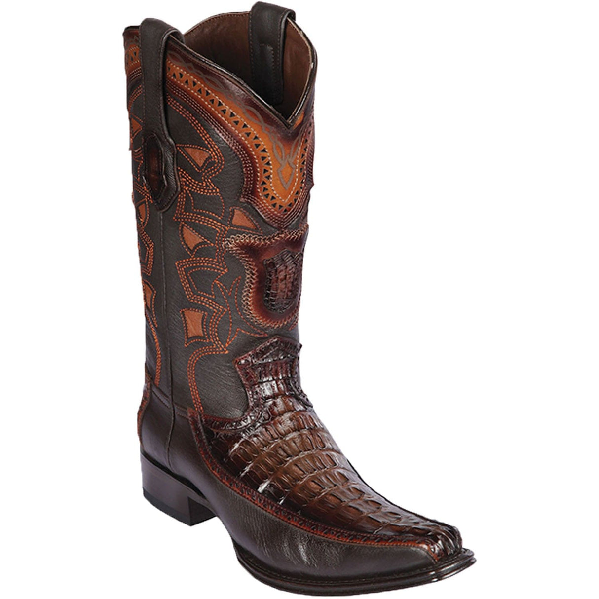 Los Altos Boots Boots 6 Men's Los Altos Original Caiman Tail and Deer European Square Toe Boot 76F0116