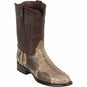 Los Altos Boots Boots 6 Men's Los Altos Original Python Roper Toe Boots 695785