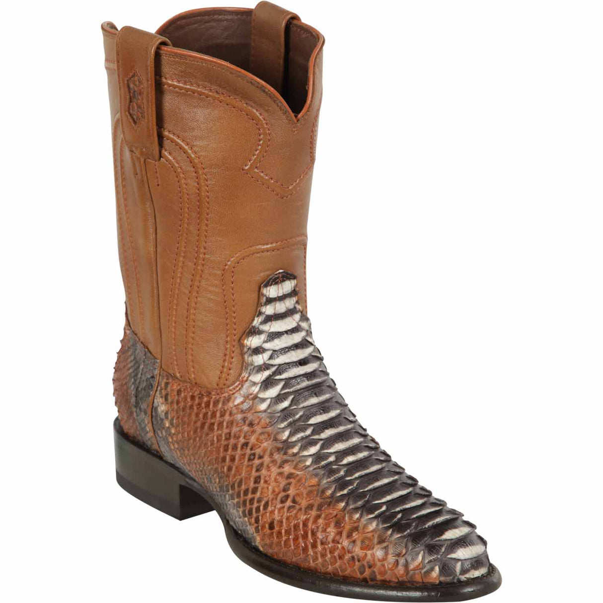 Los Altos Boots Boots 6 Men's Los Altos Original Python Roper Toe Boots 695788