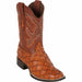 Los Altos Boots Boots Men's King Exotic Monster Fish Skin Wide Square Toe Boot 4822R1003