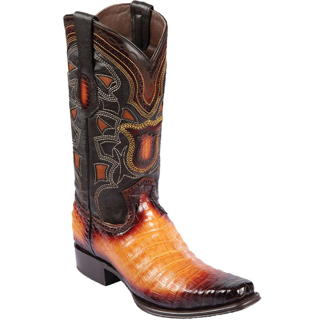 Los Altos Boots Boots Men's Los Altos Caiman Belly European Square Toe Boot 768201