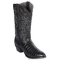 Los Altos Boots Boots Men's Los Altos Caiman Belly Skin Round Toe Boot 658205