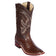 Los Altos Boots Boots Men's Genuine Caiman Belly Skin Rodeo Wide Square Toe Boots Brown Color - Los Altos Boots