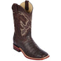 Los Altos Boots Boots Men's Los Altos Caiman Belly Skin Wide Square Toe Boot 822G8207