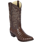 Los Altos Boots Boots Men's Los Altos Caiman Belly Snip Toe Boot 948207