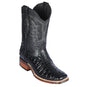 Los Altos Boots Boots Men's Los Altos Caiman Flank Wide Square Toe Boot 826A1805