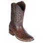 Los Altos Boots Boots Men's Los Altos Caiman Flank Wide Square Toe Boot 826A1807