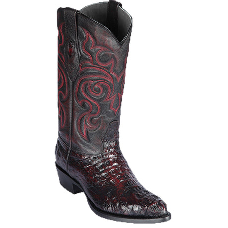 Los Altos Boots Boots Men's Los Altos Caiman Hornback J Toe Boot 990218