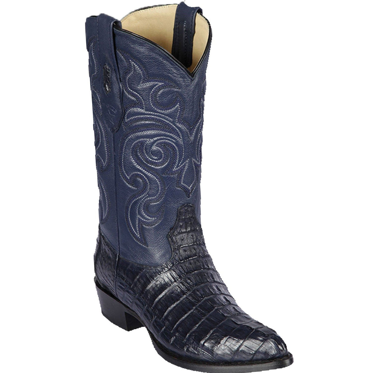 Los Altos Men's Buttercup Caiman Tail J Toe Exotic Boots main image 0