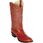 Los Altos Boots Boots Men's Los Altos Eel Skin Round Toe Boots 650803