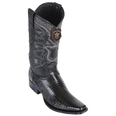 Los Altos Boots Boots Men's Los Altos Lizard Skin European Square Toe Boot 760705