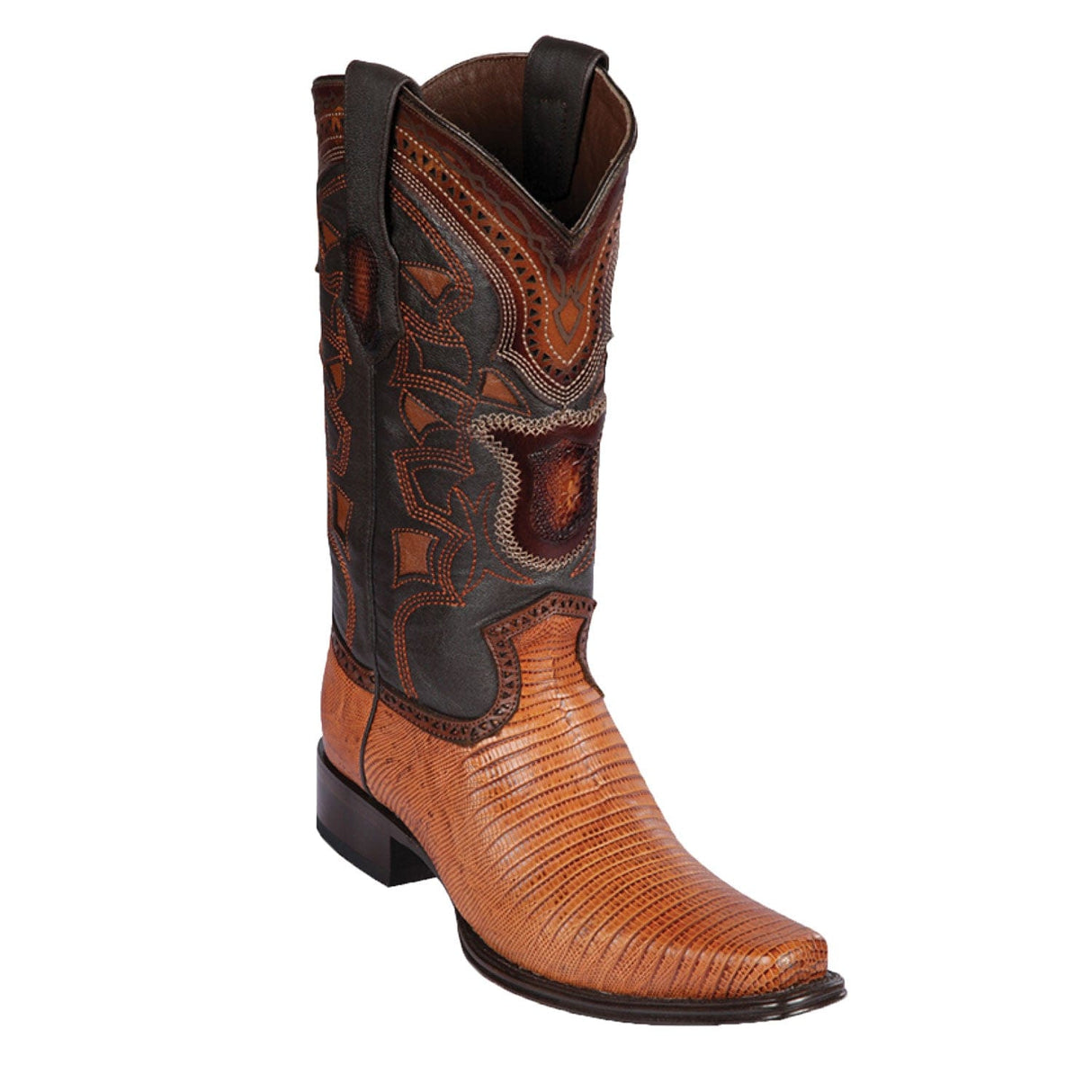 Los Altos Boots Boots Men's Los Altos Lizard Skin European Square Toe Boot 760751