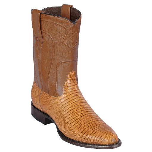 Los Altos Boots Boots Men's Los Altos Lizard Skin Roper Toe Boot 690753