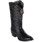 Los Altos Boots Boots Men's Los Altos Lizard Skin Round Toe Boot 650705