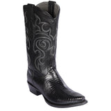 Los Altos Boots Boots Men's Los Altos Lizard Skin Snip Toe Boot 940705