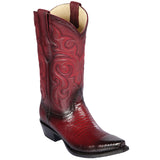 Los Altos Boots Boots Men's Los Altos Lizard Skin Snip Toe Boot 940743