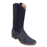 Los Altos Boots Boots Men's Los Altos Lizard Skin Wide Square Toe Boot 8220774