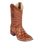 Los Altos Boots Boots Men's Los Altos Monster Fish Skin Wide Square Toe Boot 8221050