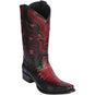 Los Altos Boots Boots Men's Los Altos Original Caiman Tail and Deer European Square Toe Boot 76F0143