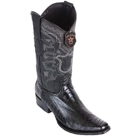 Los Altos Boots Boots Men's Los Altos Original Ostrich Leg European Square Toe Boot 760505