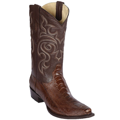 Los Altos Boots Boots Men's Los Altos Original Ostrich Leg Snip Toe Boot 940507