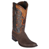 Los Altos Boots Boots Men's Los Altos Original Python European Square Toe Boot 76N5707