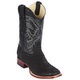 Los Altos Boots Boots Men's Los Altos Python Skin Wide Square Toe Boot 822N5705