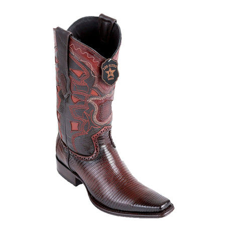 Los Altos Boots Boots Men's Los Altos Ring Lizard European Square Toe Boot 760616